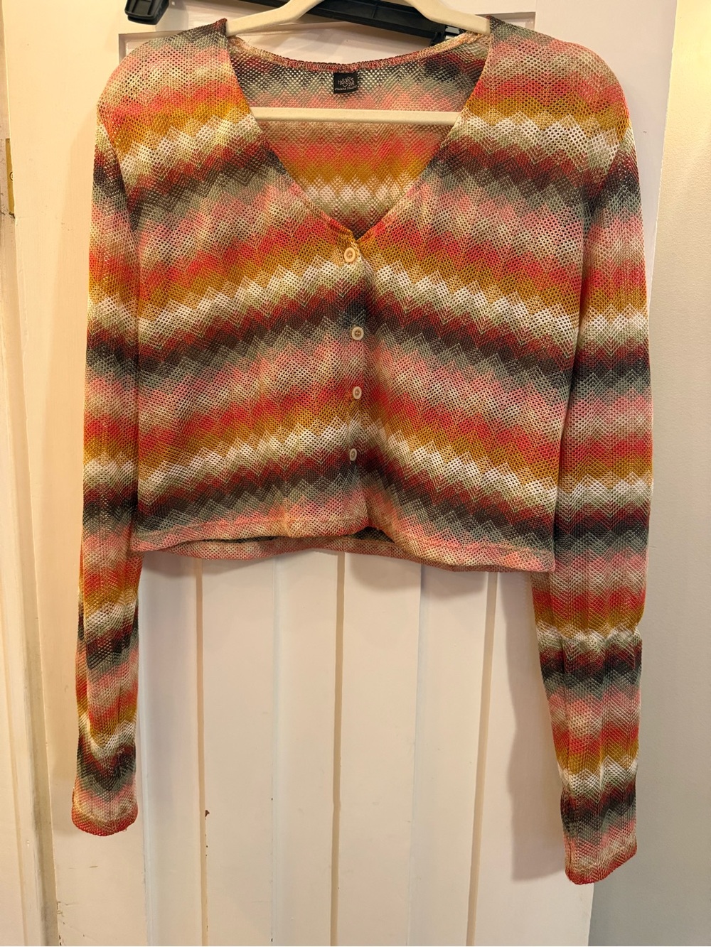 Top crochet rainbow brand new